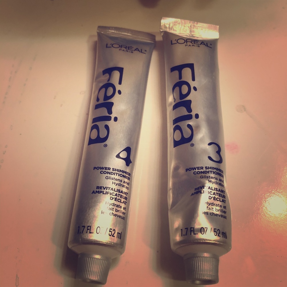 Never used hair conditioners